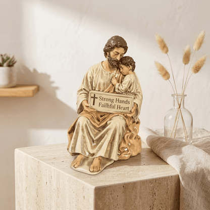 Statuette Saint Joseph Artisanale en Résine