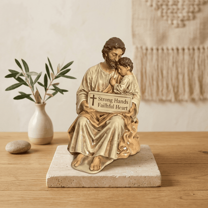 Statuette Saint Joseph Artisanale en Résine